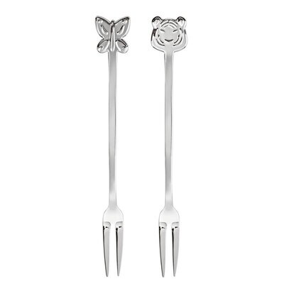 Sambonet Party Fashion Set 2 Party Forks Fashion Living S S 52549C50, MPN: 52549C50,