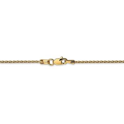 22 Inch 1.5mm Diamond-cut Wheat Chain 14k Yellow Gold PEN276-22, MPN: PEN276-22, 886774090160