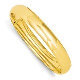 7/16 High Polished Hinged Bangle Bracelet 14k Gold HP7/16, MPN: HP7/16, 886774097459