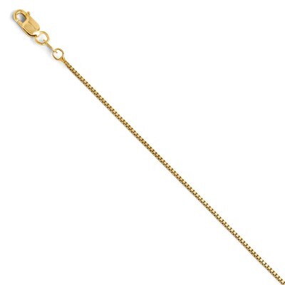 Leslie&#39;s Box with Lobster Chan Chain 20 Inch - 14k Gold HB-502-20, MPN: 502-20, 883957580159
