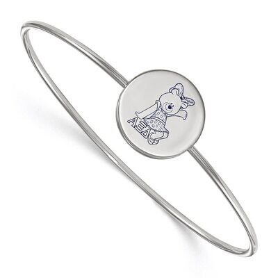 Alpha Xi Delta Enameled Slip-on Bangle Sterling Silver SS048AXD-7, MPN: SS048AXD-7, 886774610498