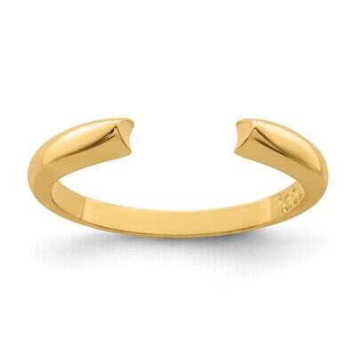Round End 1/2 round 3/4 Shank 14k Yellow Gold YGSH41, MPN: YGSH41,