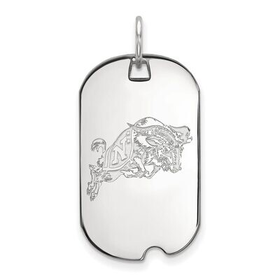 Navy Small Dog Tag 10k White Gold 1W031USN, MPN: 1W031USN, 886774785745