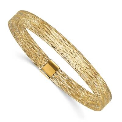 Leslie&#39;s Stretch Bangle 14k Gold Polished HB-LF1459, MPN: LF1459, 191101394959