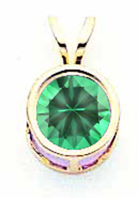 6mm Mount Saint Helens Bezel Pendant 14k Gold XP301MS, MPN: XP301MS, 883957205212