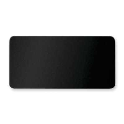 1 1/2 x 3 Black Anodized Aluminum Plates-Sets of 6  GL6675-BA, MPN: GL6675-BA,