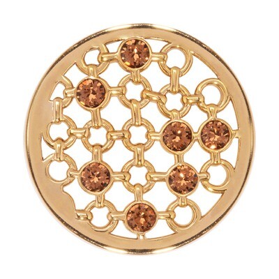 Nikki Lissoni Unchained Gold-Plated 33mm Coin C1247GM, MPN: C1247GM, 8718627465875