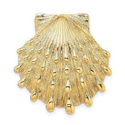 Lion&#39;S Paw Shell Slide 14k Gold SL604, MPN: SL604, 637218045693