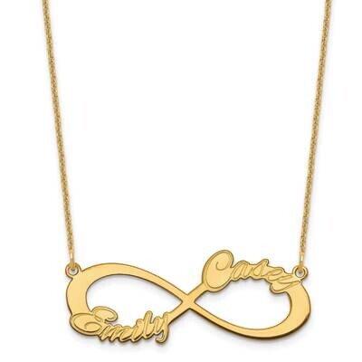 2 Name Infinity Necklace 14k Gold XNA1191Y, MPN: XNA1191Y,