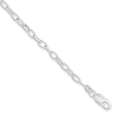 8 Inch 3.5mm Fancy Rolo Chain Sterling Silver QFC59-8, MPN: QFC59-8, 886774114149