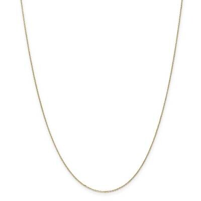 .8mm Diamond-Cut Cable with Spring Ring Clasp Chain Anklet 10 Inch 14k Gold PEN41-10, MPN: PEN41-10…