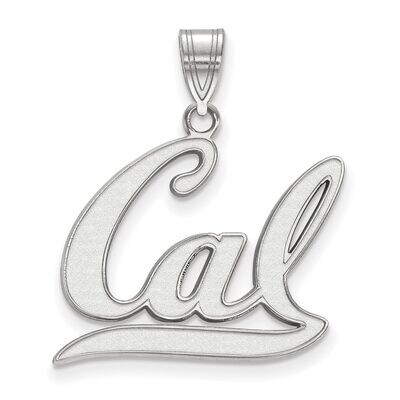 University of California Berkeley Large Pendant 14k White Gold 4W004UCB, MPN: 4W004UCB, 886774831213
