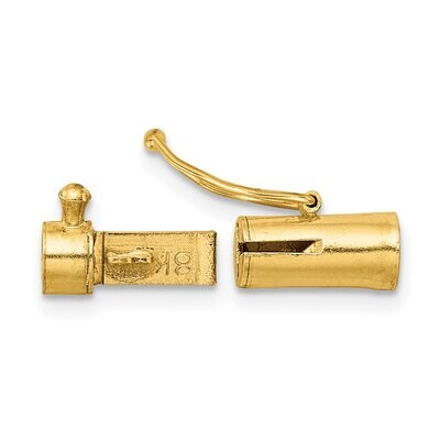 Internal Barrel Clasp Setting 18k Yellow Gold 8Y1815, MPN: 8Y1815,