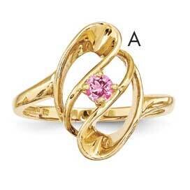 1-Stone Mothers Ring Mounting 14k Polished Gold XMR3/1-7, MPN: XMR3_1--6, 883957159836