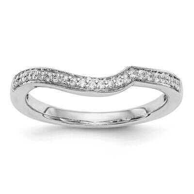 Diamond Wedding Band 14k White Gold RM2452B-012-WAA, MPN: RM2452B-012-WAA, 883957842349