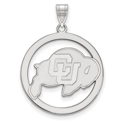 University of Colorado L Pendant in Circle Sterling Silver SS021UCO, MPN: SS021UCO, 886774705477