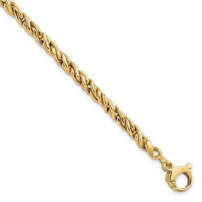 Twisted Fancy Link 7.5 Inch Bracelet 14k Two-Tone Gold Polished SF2801-7.5, MPN: SF2801-7.5, 883957…