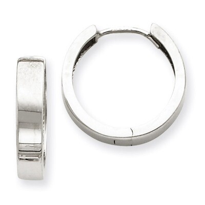 Hinged Earrings 14k White Gold TM628, MPN: TM628, 869786164524