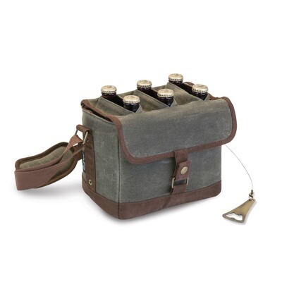 Khaki Beer Caddy Cooler with Opener GM20067, MPN: GM20067, 99967403481