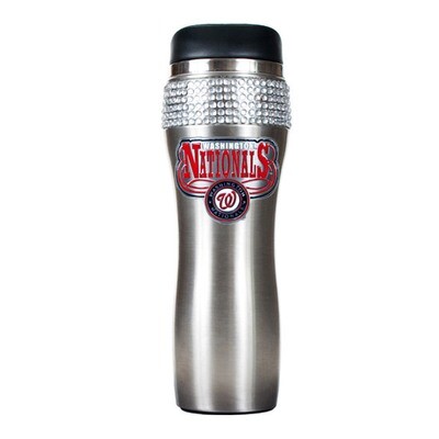 Nationals Silver Jeweled 14oz Stainless Tumbler GC3992, MPN: GC3992, 89006554526