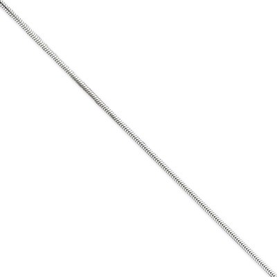 7 Inch 1.95mm Diamond-cut Snake Chain Sterling Silver QFS3-7, MPN: QFS3-7, 883957945651