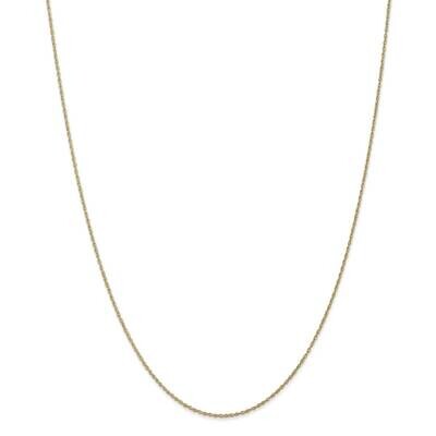 .8mm Lite-Baby Rope Chain 22 Inch 10k Gold 10KPE3-22, MPN: 10KPE3-22, 191101725746
