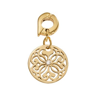 Nikki Lissoni Baroque Fantasy Gold-Plated 15mm Charm D1081GS, MPN: D1081GS, 8718819232520