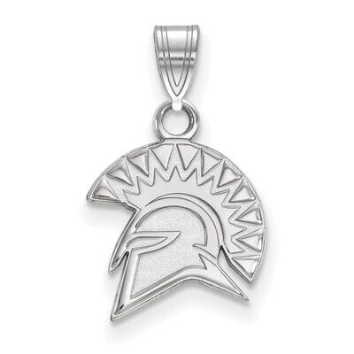 San Jose State University Small Pendant 10k White Gold 1W001SJS, MPN: 1W001SJS, 886774766430