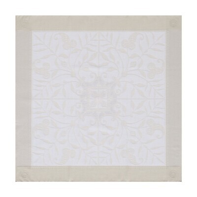 Le Jacquard Francais Venezia Ivory Napkin 22 x 22 Inch Set of 4, MPN: 17862, 3660269178628