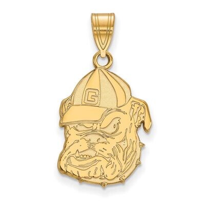 University of Georgia Large Pendant 10k Yellow Gold 1Y046UGA, MPN: 1Y046UGA, 886774818313