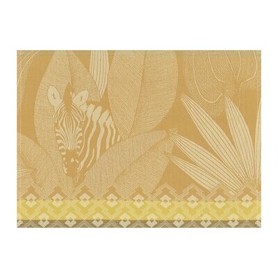 Le Jacquard Francais Nature Sauvage Yellow Placemat 20 x 14 Inch 27455 Set of 4, MPN: 27455, 366026…