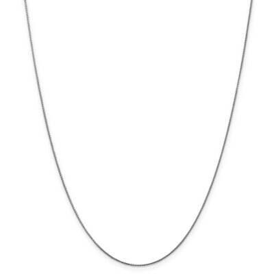 .65mm Diamond-Cut Spiga with Lobster Clasp Chain 26 Inch 14k White Gold PEN153-26, MPN: PEN153-26, …
