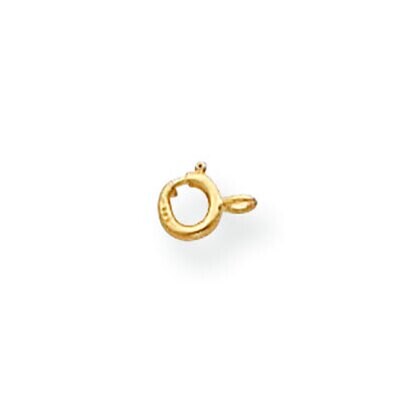 Standard Weight Spring Ring Clasp 14k Yellow Gold YG1698, MPN: YG1698,