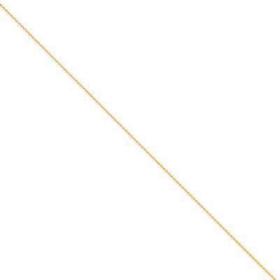 1.0mm Diamond-cut Wheat Chain 16 Inch 14k Gold PEN275-16, MPN: PEN275-16, 886774401249