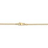 28 Inch 1.3mm Box Chain 14k Yellow Gold BOX125-28, MPN: BOX125-28, 886774614380