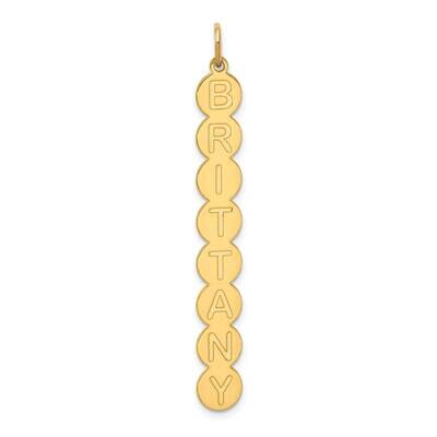 8 Letter Bubble Pendant 14k Gold XNA1327Y, MPN: XNA1327Y,