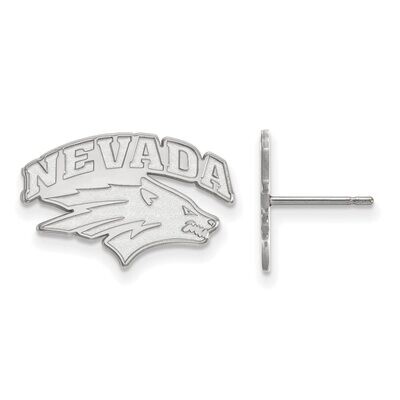 University of Nevada Small Post Earring 14k White Gold 4W004UNR, MPN: 4W004UNR, 886774831527