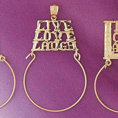 Dazzlers Jewelry Holder Pendant Necklace Charm Bracelet in Yellow, White or Rose Gold 4221, MPN: DZ…
