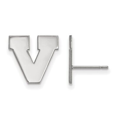 University of Virginia Small Post Earring 14k White Gold 4W050UVA, MPN: 4W050UVA, 886774850658