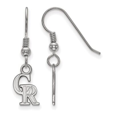 Colorado Rockies Extra Small Dangle Earring Wire Sterling Silver SS011ROK, MPN: SS011ROK, 886774626…