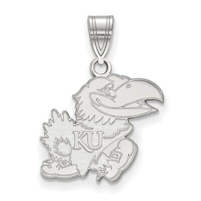 University of Kansas Medium Pendant 10k White Gold 1W067UKS, MPN: 1W067UKS, 886774792415