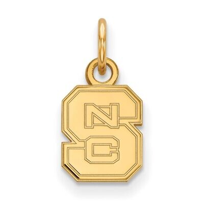 North Carolina State University x-Small Pendant Gold-plated Silver GP001NCS, MPN: GP001NCS, 8867748…