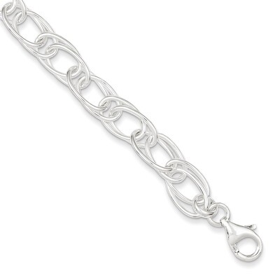 7.5 Inch Bracelet Sterling Silver QG2222-7.5, MPN: QG2222-7.5, 191101293436