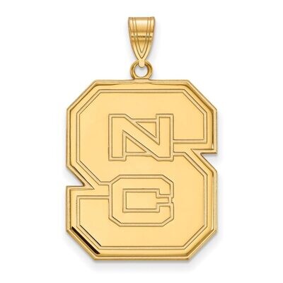 North Carolina State University x-Large Pendant 14k Yellow Gold 4Y005NCS, MPN: 4Y005NCS, 8867748642…