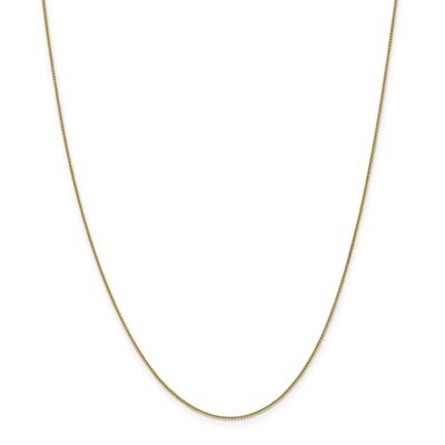 30 Inch 0.80mm Spiga Pendant Chain 10k Gold 10SPG020-30, MPN: 10SPG020-30, 191101601347