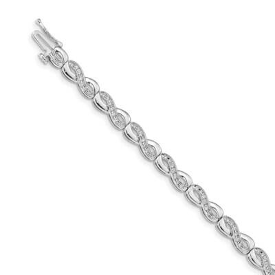 Bracelet 14k White Gold Diamond BM4637-050-WA, MPN: BM4637-050-WA, 818050013211