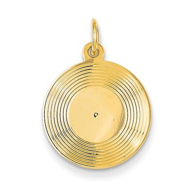Record Album Charm 14k Gold A0564/L, MPN: A0564/L, 886774086385