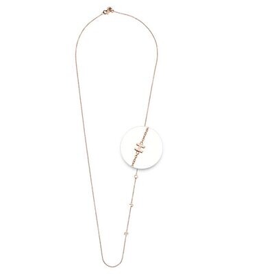 Nikki Lissoni Hope Rose Gold-plated Necklace 60cm Compatible with Pendant N1033RG60, MPN: N1033RG60…