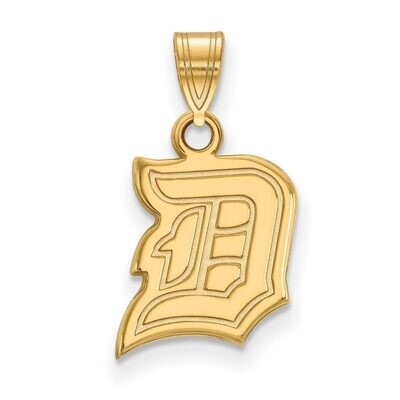 Duquesne University Small Pendant Gold-plated Silver GP005DUU, MPN: GP005DUU, 886774900438