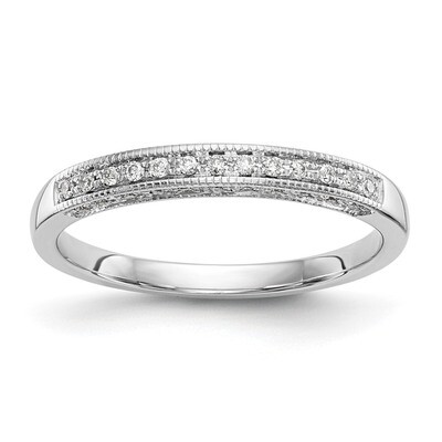Diamond Wedding Band 14k White Gold RM2391B-015-WAA, MPN: RM2391B-015-WAA, 883957323077
